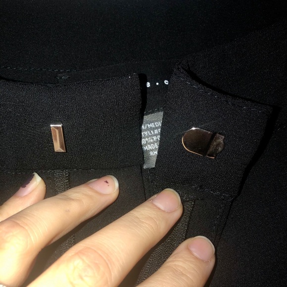 Faux Pearl Accent Pants - Picture 7 of 8